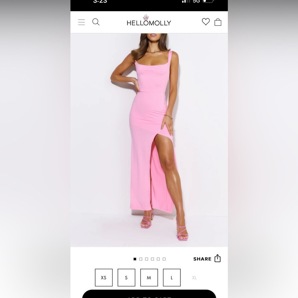 Brand new pink dress